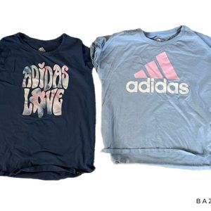 Adidas Bundle 10/12 Girls Youth tshirts